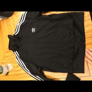 Adidas track suit zip up
